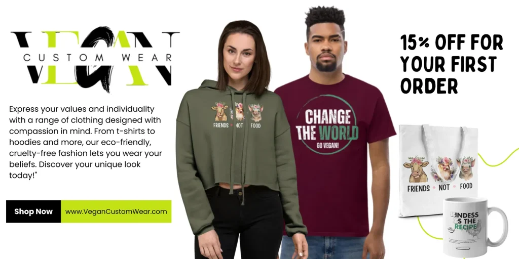 vegan custom wear
