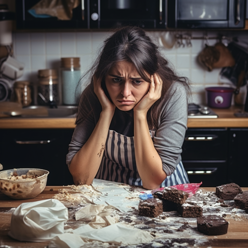 kitchen mess